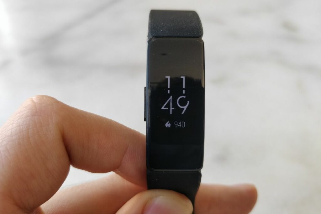fitbit inspire hr ecran