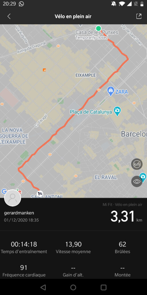 suivi vélo
