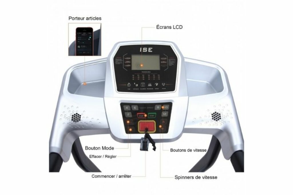 tapis de course ise cdiscount