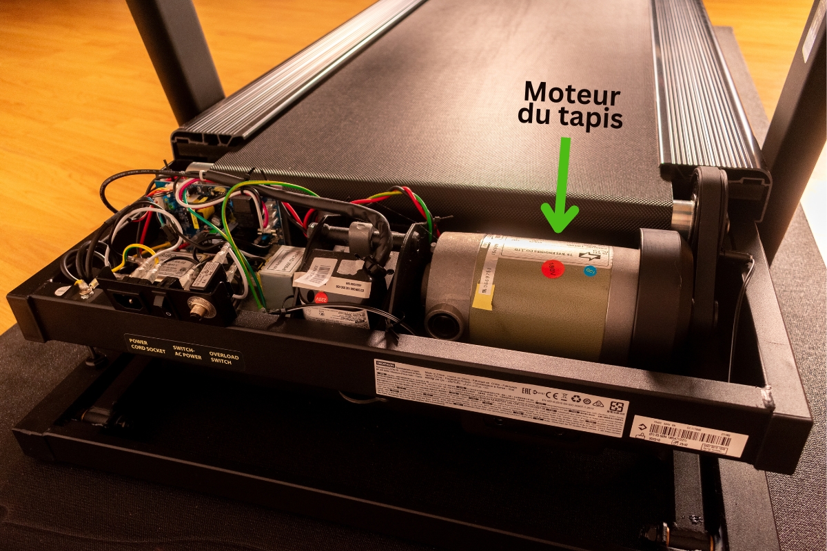 moteur du tapis de course domyos t540