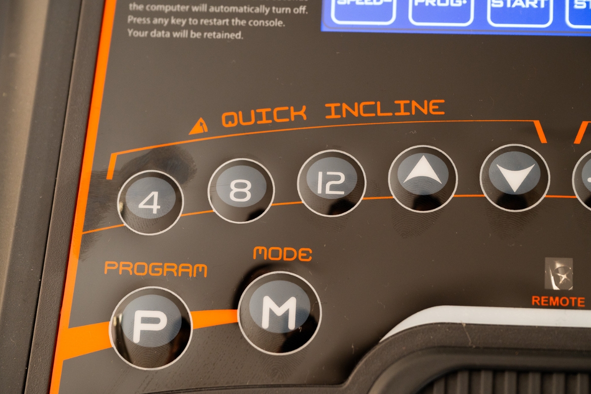 fitness doctor x trail 3 boutons acces rapide inclinaison