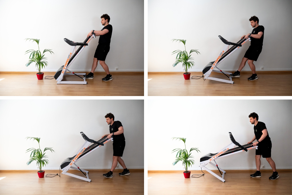 fitness doctor x trail 3 déplacement roulettes