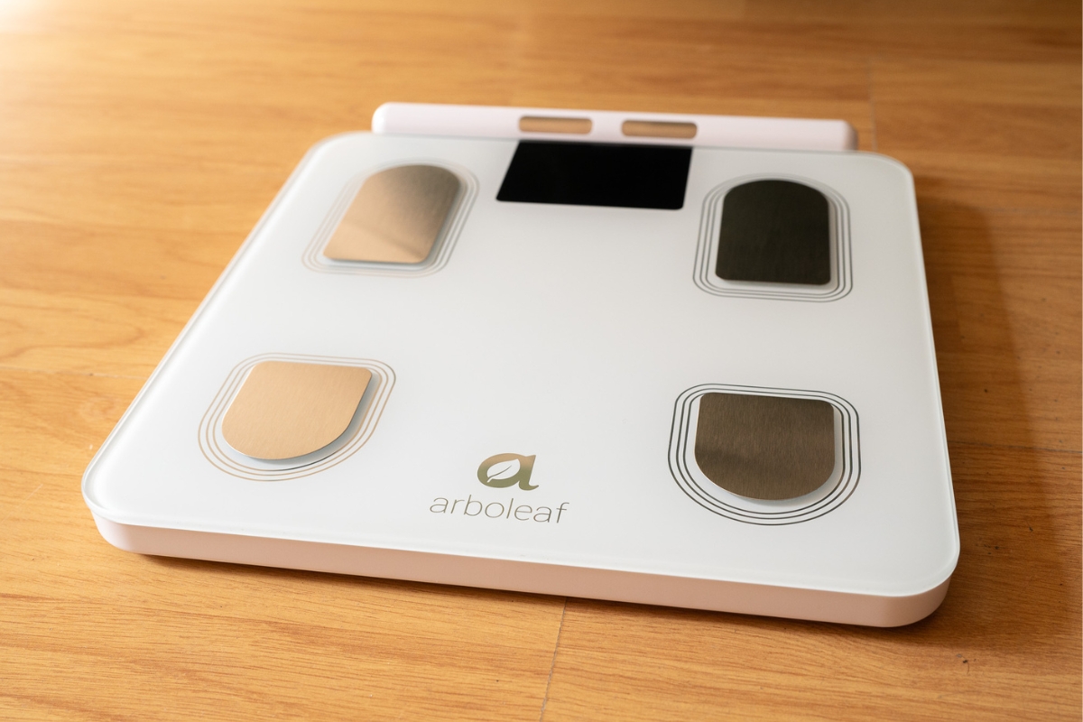 balance impédancemètre withings body smart arboleaf