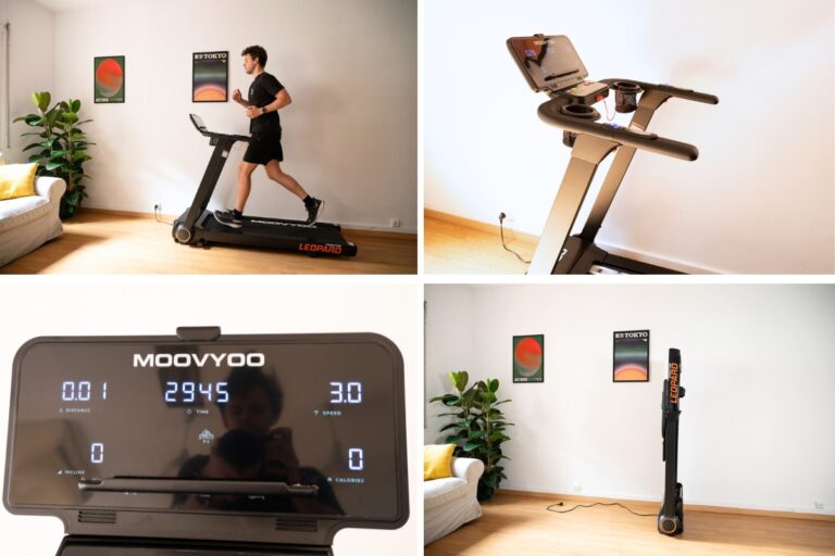 tapis de course moovyoo léopard test avis