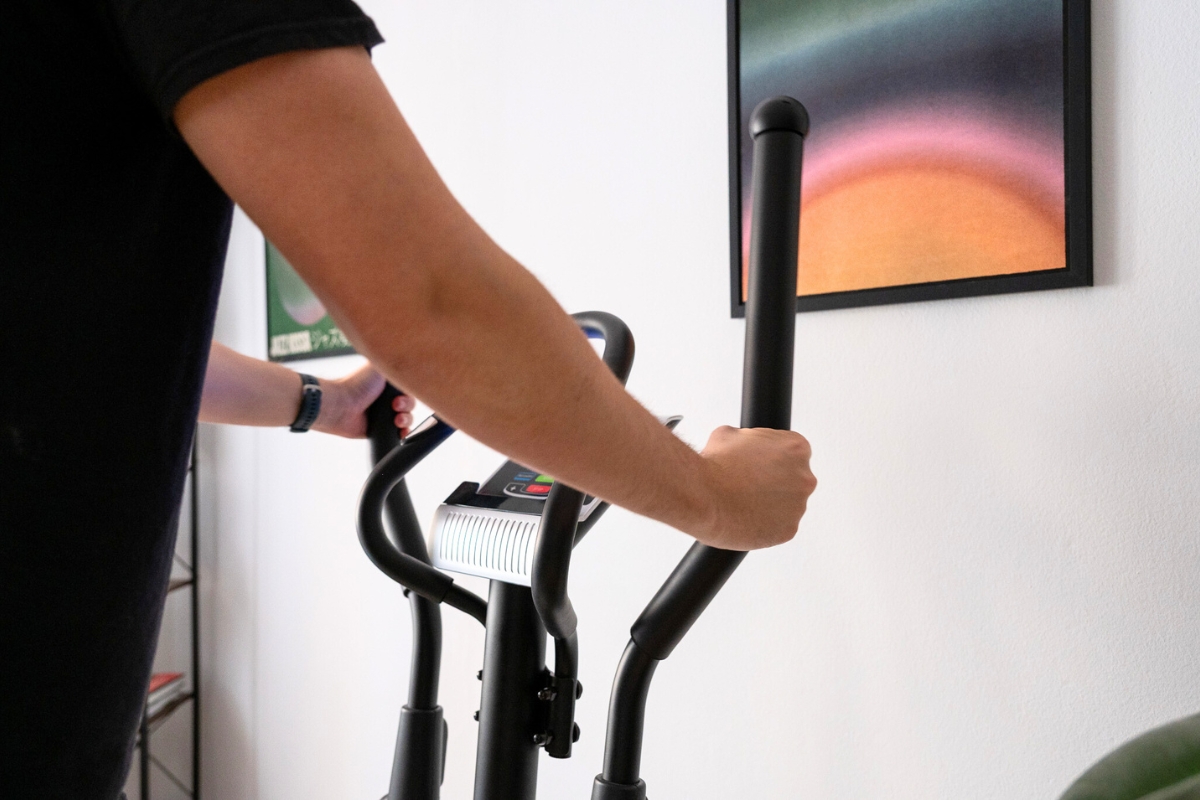 bras mobiles 3 vélo elliptique fitness doctor dragon iii