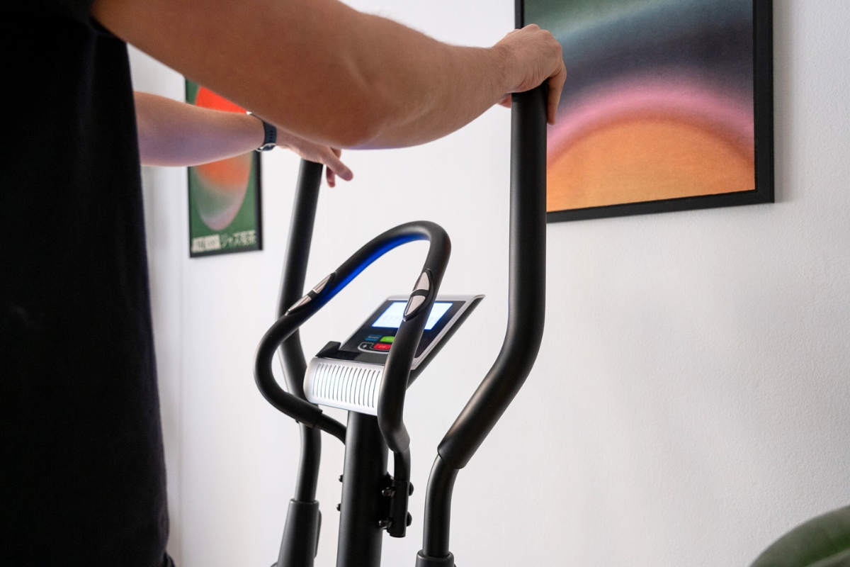 bras mobiles vélo elliptique fitness doctor dragon iii