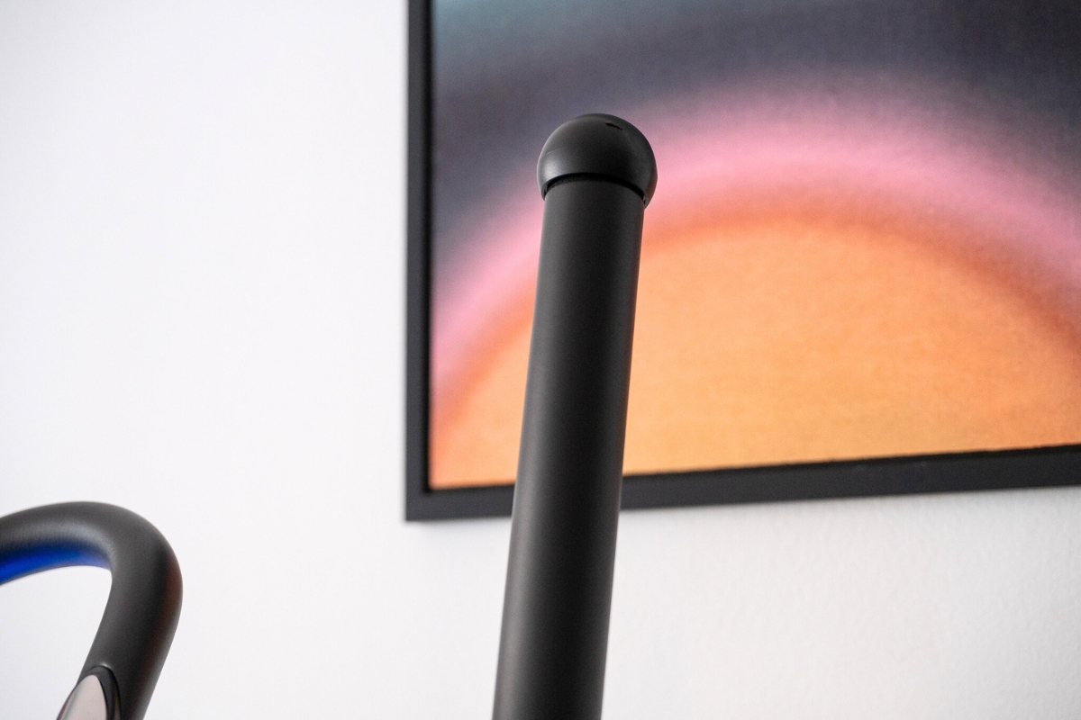 bras mobiles vu de près vélo elliptique fitness doctor dragon iii