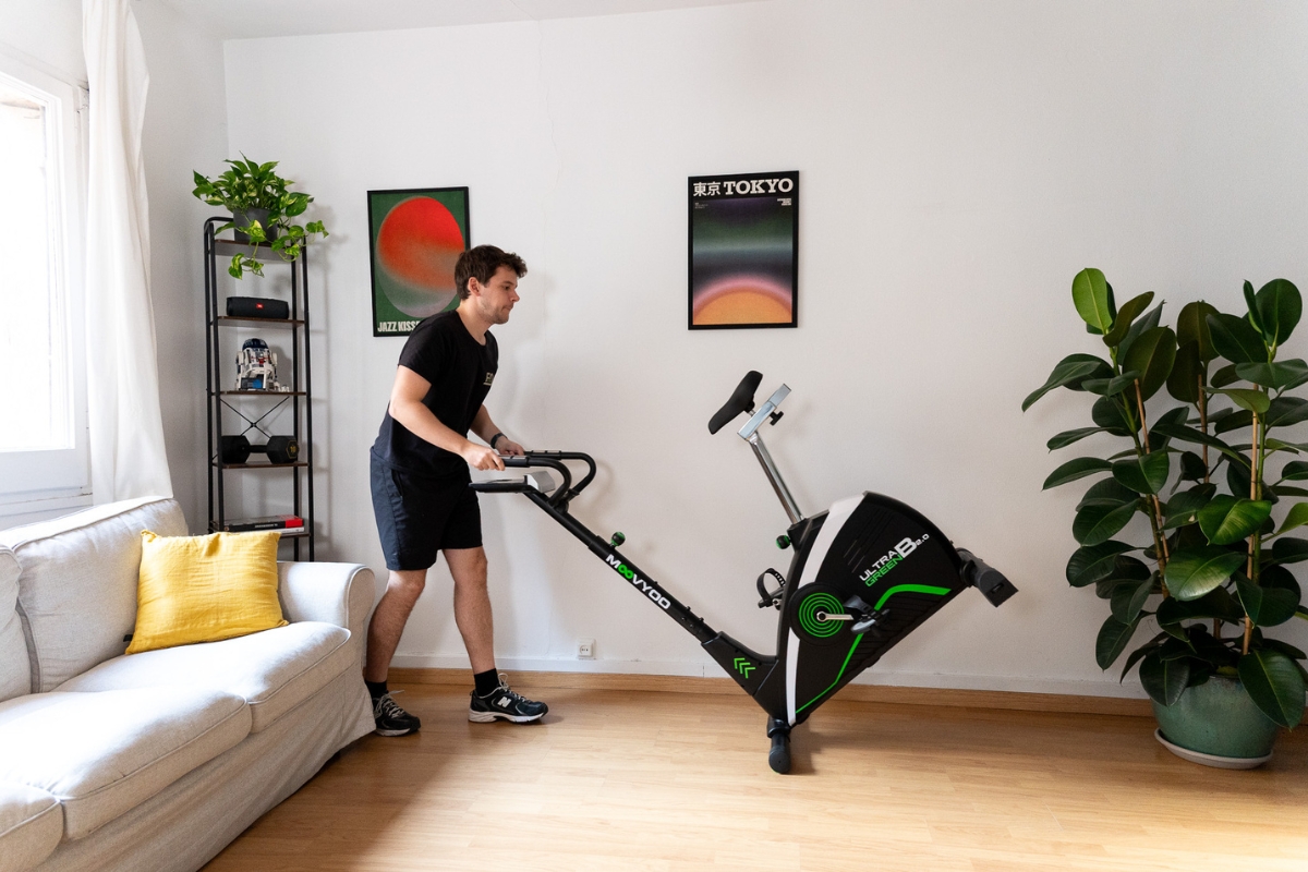 déplacement 3 vélo appartement moovyoo ultra green b 2.0