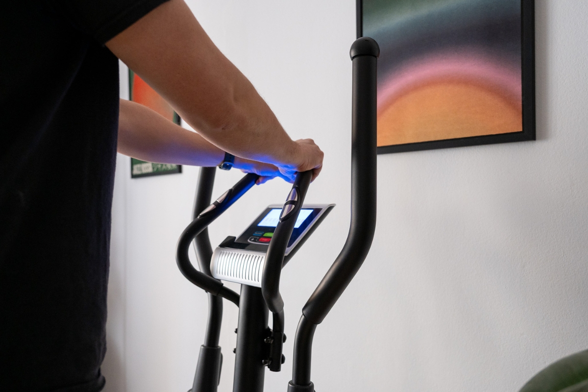 guidon fixe prise 2 vélo elliptique fitness doctor dragon iii