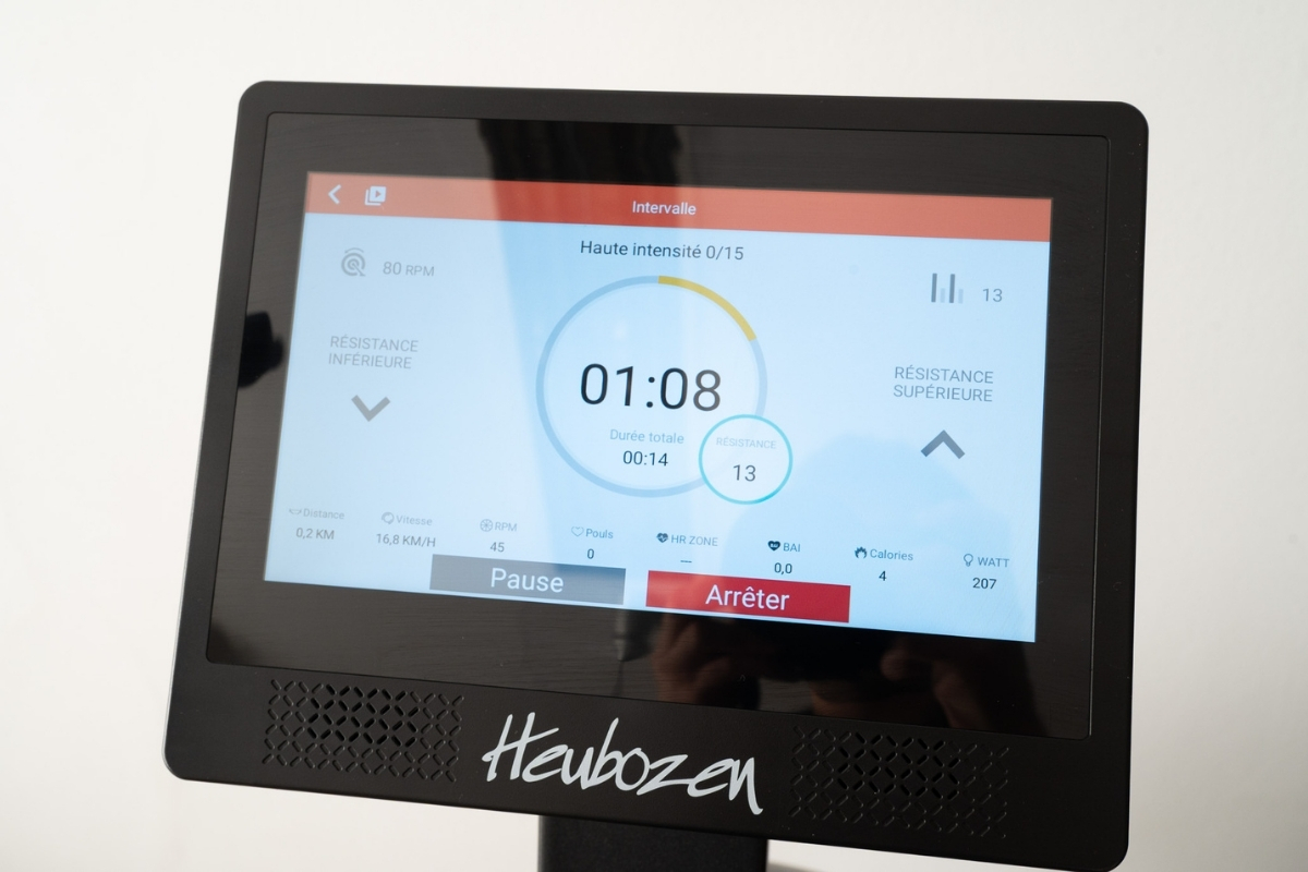 heubozen trooper konect mode intervalle pendant séance