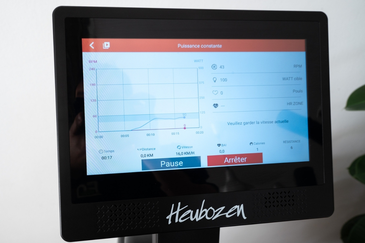 heubozen trooper konect mode puissance pendant séance